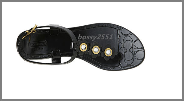 รองเท้าผู้หญิง COACH: COACH Shirley /Black Jelly  รูปที่ 2