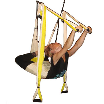 เปลโยคะ Hammock Nylon  รับน้ำหนักได้กว่า 100 kg สินค้านำเข้า รูปที่ 4