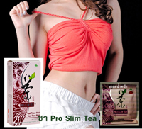ชา Pro Slim Tea 4 ซองลดน้ำหนักได้ 1 กก. ลดหน้าท้องได้ 1 นิ้ว  รูปที่ 1