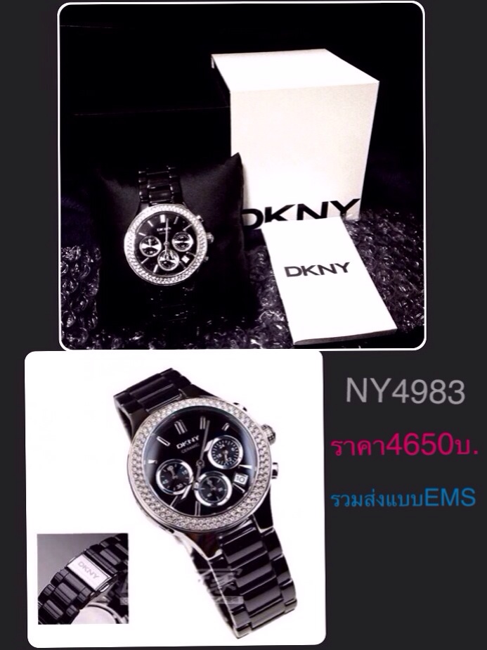 ขายนาฬิกาDKNY แท้ งานเซรามิค มีเรือนเดียว พร้อมส่ง รูปที่ 1