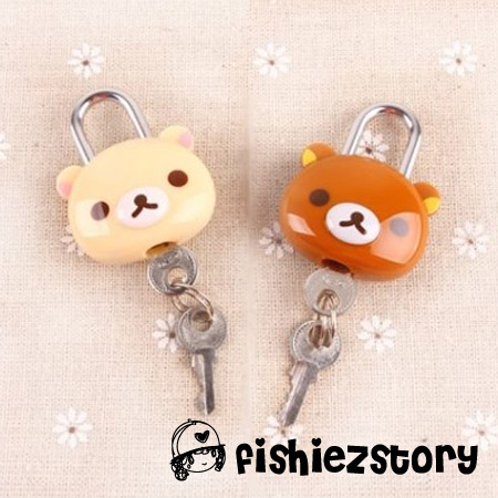 แม่กุญแจรีแลกคุมะพร้อมลูกกุญแจ (Rilakkuma Lovely Lock) รูปที่ 3