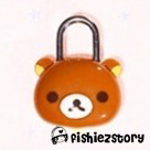แม่กุญแจรีแลกคุมะพร้อมลูกกุญแจ (Rilakkuma Lovely Lock) รูปที่ 4