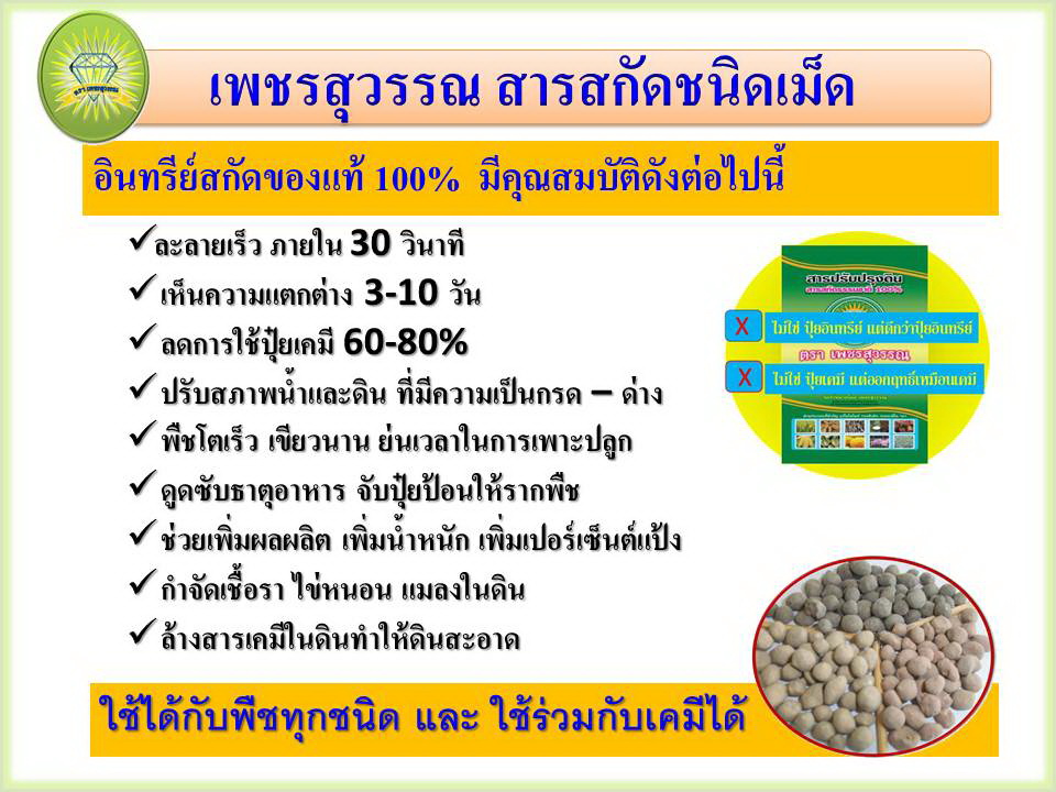 สารปรับปรุงดินเพชรสุวรรณ รูปที่ 3