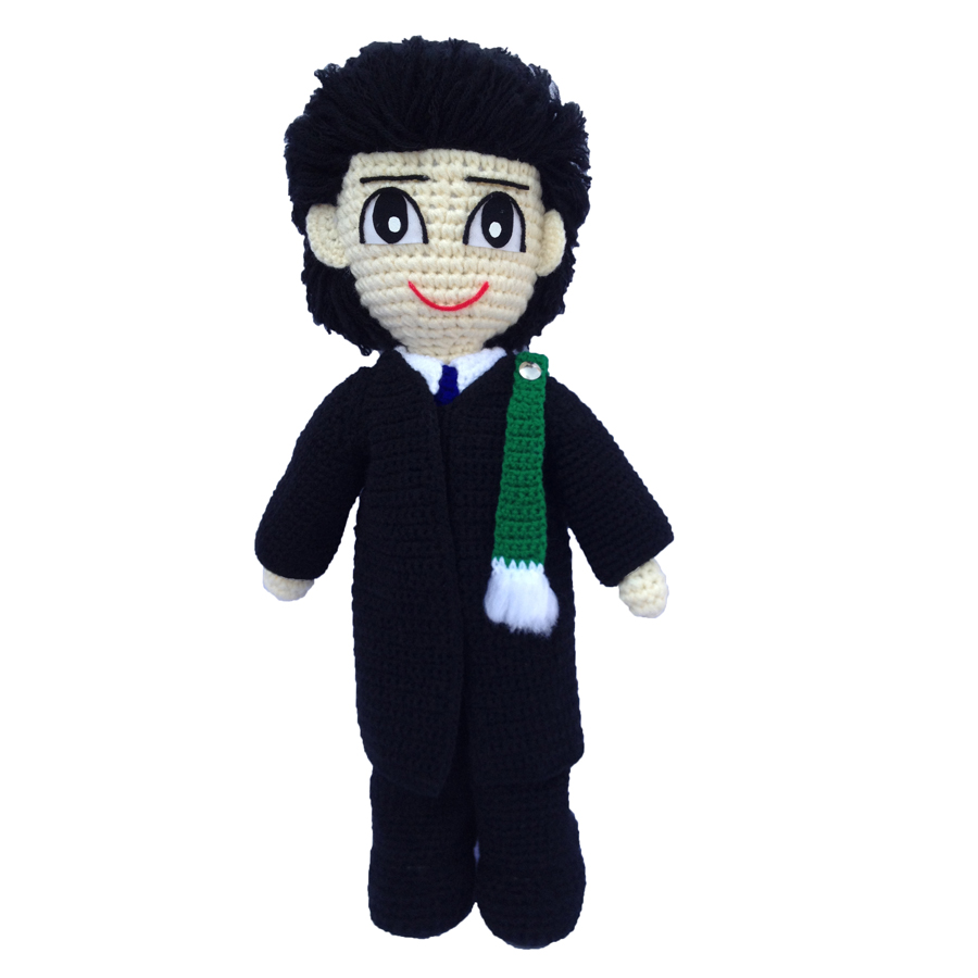 ตุ๊กตารับปริญญาม.ศรีปทุม สูง15.5นิ้ว(สินค้าพร้อมส่ง) รูปที่ 5