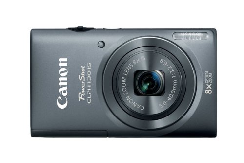 Review Canon PowerShot ELPH 130 IS 16.0 Megapixel Digital Camera with 8x Optical Zoom 28mm Wide-Angle Lens and 720p HD Video Recording (Gray) รูปที่ 1