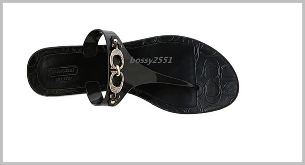 รองเท้าผู้หญิง COACH:Coach Pennie 2/Black Jelly รูปที่ 2
