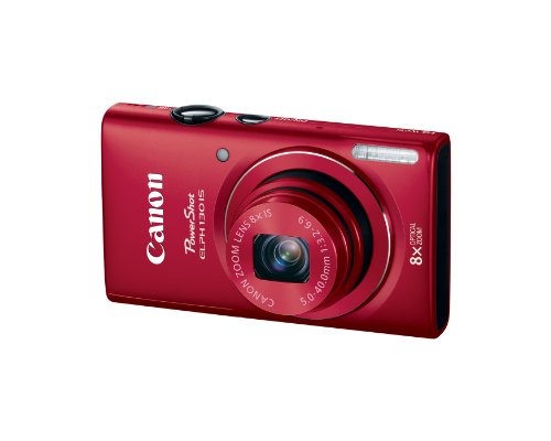 Review Canon PowerShot ELPH 130 IS 16.0 Megapixel Digital Camera with 8x Optical Zoom 28mm Wide-Angle Lens and 720p HD Video Recording (Red) รูปที่ 5