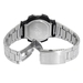 รูปย่อ Casio Men's AE1000WD-1AVCF World Time Silver-Tone Bracelet and Digital Sport Watch รูปที่2