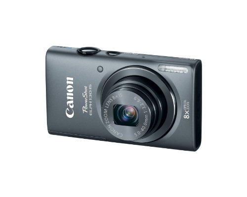 Review Canon PowerShot ELPH 130 IS 16.0 Megapixel Digital Camera with 8x Optical Zoom 28mm Wide-Angle Lens and 720p HD Video Recording (Gray) รูปที่ 5