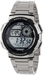 รูปย่อ Casio Men's AE1000WD-1AVCF World Time Silver-Tone Bracelet and Digital Sport Watch รูปที่1