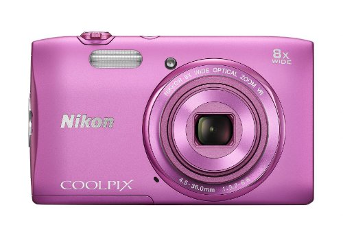 Review Nikon COOLPIX S3600 20.1 Megapixel Digital Camera with 8x Zoom NIKKOR Lens and 720p HD Video (Pink) รูปที่ 1