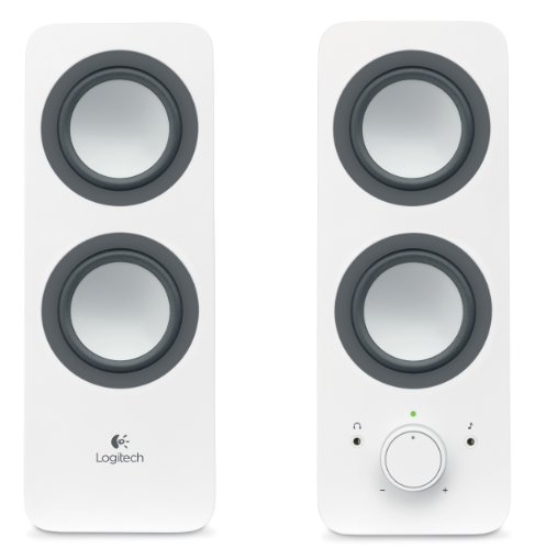 Logitech Multimedia Speakers Z200 with Stereo Sound for Multiple Devices, White ( Logitech Computer Speaker ) รูปที่ 3