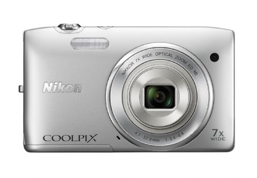 Review Nikon COOLPIX S3500 20.1 Megapixel Digital Camera with 7x Zoom (Silver) รูปที่ 1