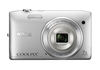 รูปย่อ Review Nikon COOLPIX S3500 20.1 Megapixel Digital Camera with 7x Zoom (Silver) รูปที่1