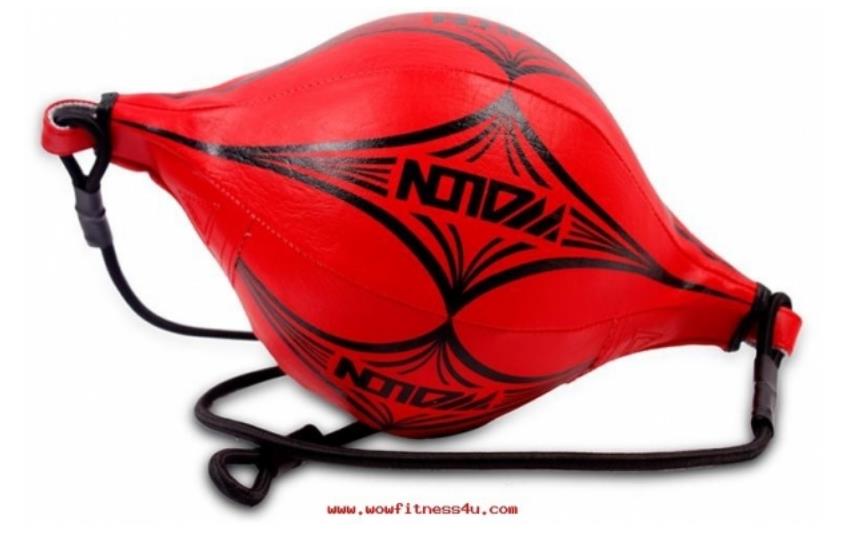 PR-574 พันชิ่ง ไฟว์สตาร์ ลูกบอลสำหรับฝึกต่อยหมัด หรือ punching ball 2 หู มีสายยางยืด รูปที่ 2