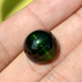 รูปย่อ ใบรับรอง ตาแมวทัวร์มาลีนสีเขียว Tourmaline 18.69 กะรัต สีเขียวหวาน สีสวยไฟดีเนื้อสะอาดค่ะ รูปที่3