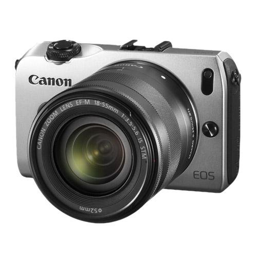 Review Canon EOS-M Mirrorless Digital Camera with EF-M 18-55mm f/3.5-5.6 IS STM Lens (Silver) รูปที่ 1