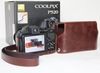 รูปย่อ Review TechCare Tm "Ever Ready" Protective Black Leather Camera Case, Bag for Nikon Coolpix P520 18.1 Mp Digital Camera (DARK BROWN) รูปที่3