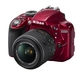รูปย่อ Review Nikon D3300 24.2 Megapixel CMOS Digital SLR with AF-S DX NIKKOR 18-55mm f/3.5-5.6G VR II Zoom Lens (Red) รูปที่2