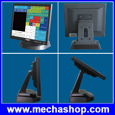 จอภาพสัมผัส หน้าจอทัชสกรีน จอสัมผัสขนาด17นิ้ว POS (Monitor Touch Screen) Touch Screen Display POS 17
