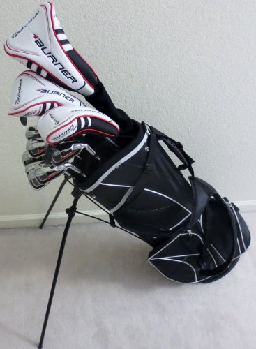 TaylorMade Mens Complete Golf Club Set Driver, Fairway Wood, Hybrid, Irons, Putter, Stand Bag Taylor Made RH Regular Flex Clubs ( TaylorMade Golf ) รูปที่ 3