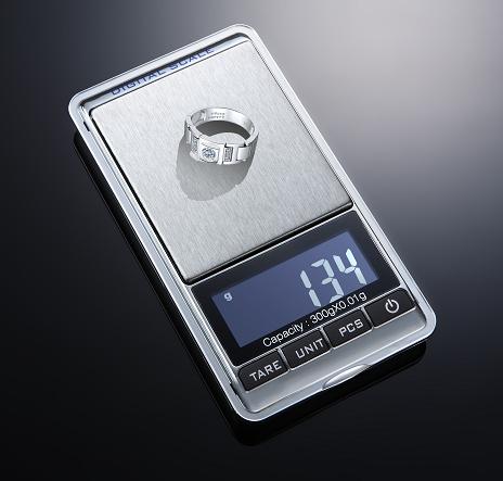  เครื่องชั่งดิจิตอล นับจำนวน เครื่องชั่งพกพา Pocket Scale 100g ความละเอียด0.01 New Design! จากโรงงานเกรด A (BAL001) รูปที่ 1