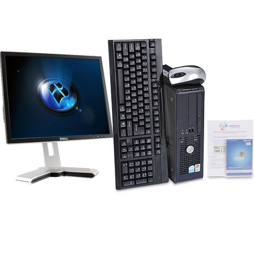 Review Dell OptiPlex 745 Intel Core 2 Duo 1800 MHz 80Gig Serial ATA HDD 1024mb DDR2 Memory DVD ROM Genuine Windows XP Home Edition + 19