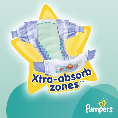 Pampers Extra Protection Diapers Size 5 Super Pack 66 Count ( Baby Diaper Pampers ) รูปที่ 5