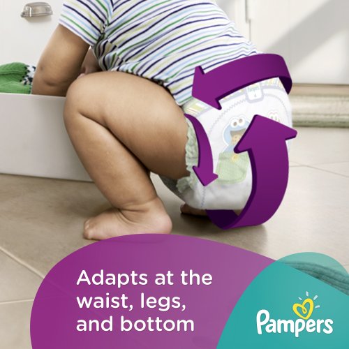 Pampers Cruisers Diapers Size 7 Economy Pack Plus 92 Count ( Baby Diaper Pampers ) รูปที่ 5