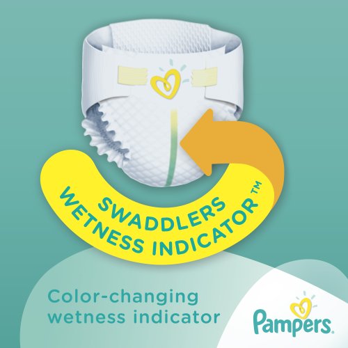 Pampers Swaddlers Sensitive Diapers Size N Super Pack 80 Count ( Baby Diaper Pampers ) รูปที่ 4