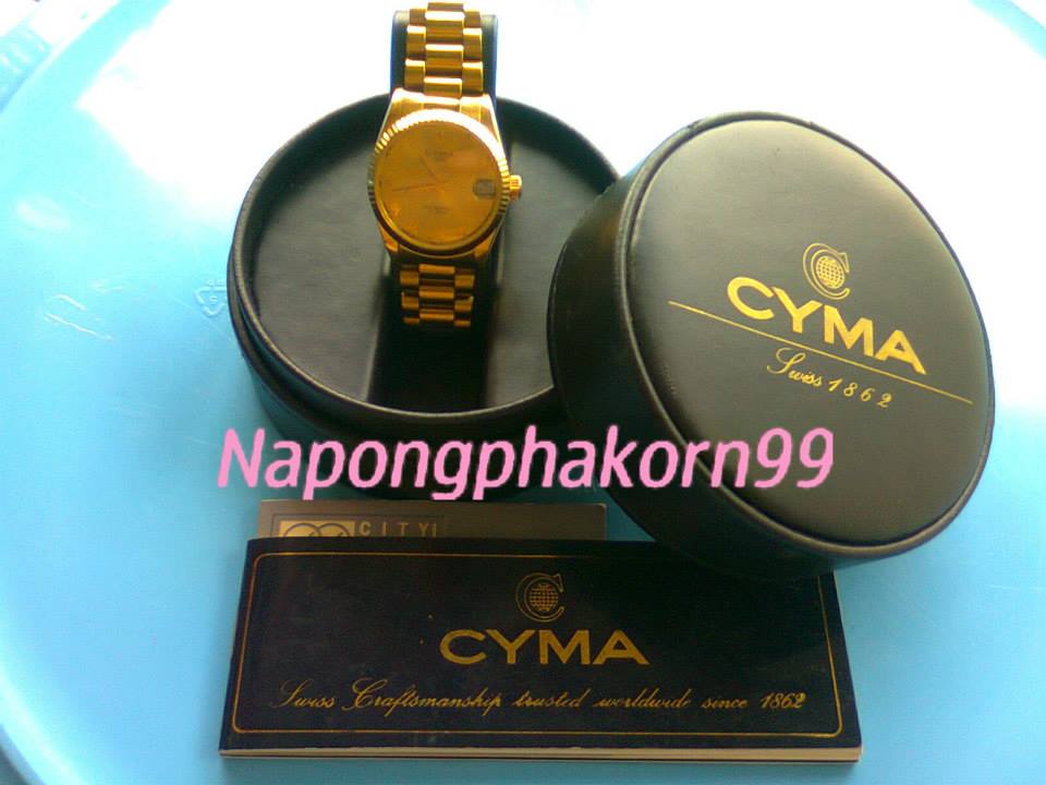 ขายนาฬิกา SWISS เรือนทอง 18K ยี่ห้อ CYMA ( AUTOMATIC ) รูปที่ 1