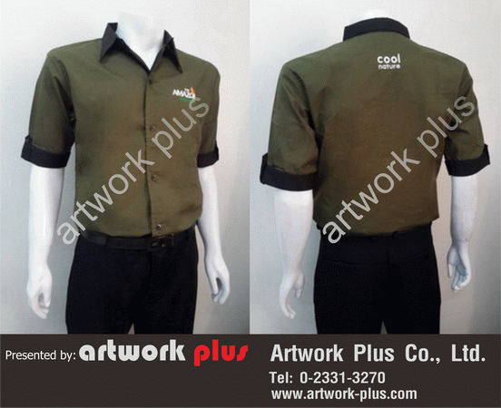 artwork-plus.com รับผลิตเสื้อเชิ้ตผู้ชาย เสื้อเชิ้ตผู้หญิงทำงาน ชุดฟอร์ม ชุดฟอร์มพนักงาน ชุดยูนิฟอร์มเชิ้ต รูปที่ 3
