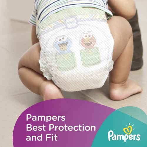 Pampers Cruisers Diapers Size 7 Economy Pack Plus 92 Count ( Baby Diaper Pampers ) รูปที่ 4