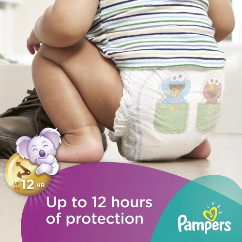 Pampers Cruisers Diapers Size 7 Economy Pack Plus 92 Count ( Baby Diaper Pampers ) รูปที่ 3
