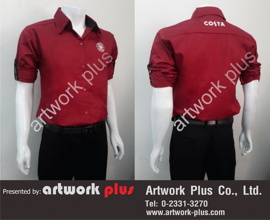 artwork-plus.com รับผลิตเสื้อเชิ้ตผู้ชาย เสื้อเชิ้ตผู้หญิงทำงาน ชุดฟอร์ม ชุดฟอร์มพนักงาน ชุดยูนิฟอร์มเชิ้ต รูปที่ 4