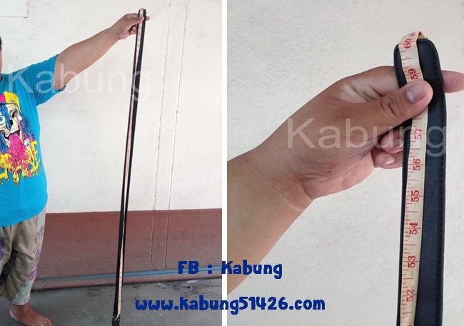 *พร้อมส่ง* เข็มขัดหนัง Big Size 60 นิ้ว รูปที่ 4
