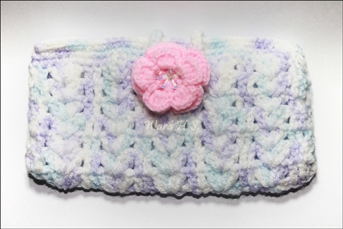 กระเป๋าถักไหมพรม Handmade คละสีน่ารักๆ รูปที่ 2