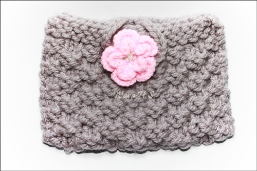 กระเป๋าถักไหมพรม Handmade คละสีน่ารักๆ รูปที่ 7