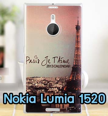M666-02 เคสมือถือ Nokia Lumia 1520 ลายหอไอเฟล รูปที่ 1