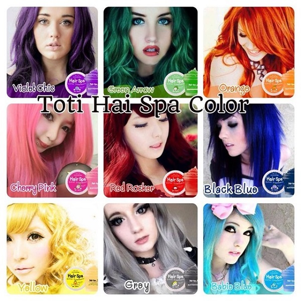 Toti Hair Spa Color Tratment ทรีทเมนท์สีผมไม่ทำให้ผมเสีย พร้อมบำรุง รูปที่ 1