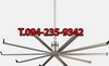 รูปย่อ ขาย พัดลมอุตสาหกรรม HVLS fan พัดลมขนาดยักษ์ พัดลมอากาศ สุดถูก รูปที่4