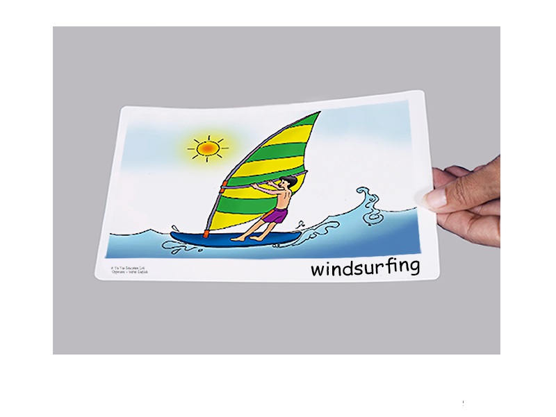 บัตรคำศัพท์ประกอบภาพ กีฬา Sports Flashcards  รูปที่ 3