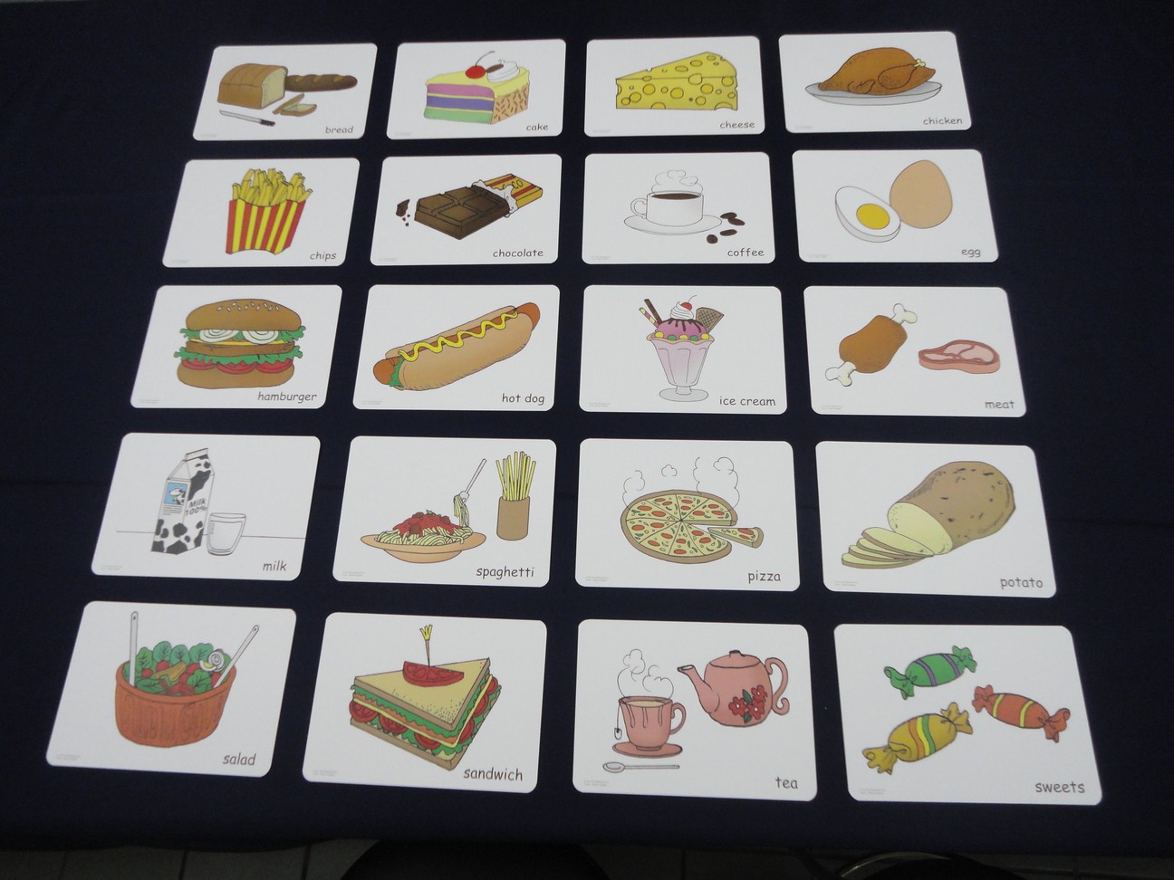 บัตรคำศัพท์ประกอบภาพ อาหารและเครื่องดื่ม Food  Flashcards  รูปที่ 5