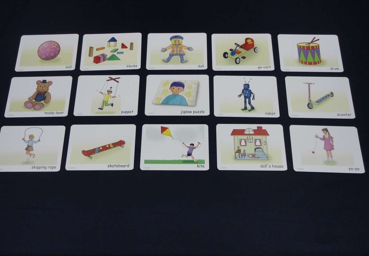 บัตรคำศัพท์ประกอบภาพ ของเล่น Toys Flashcards   รูปที่ 5