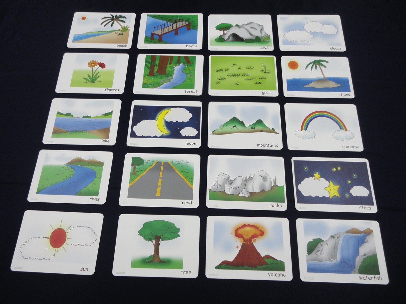 บัตรคำศัพท์ประกอบภาพ ธรรมชาติ Nature FlashCards  รูปที่ 5