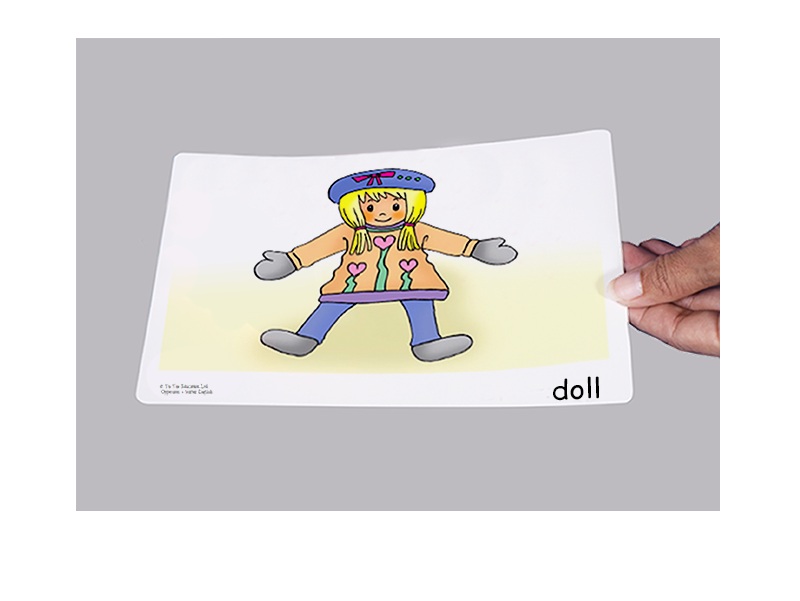 บัตรคำศัพท์ประกอบภาพ ของเล่น Toys Flashcards   รูปที่ 3