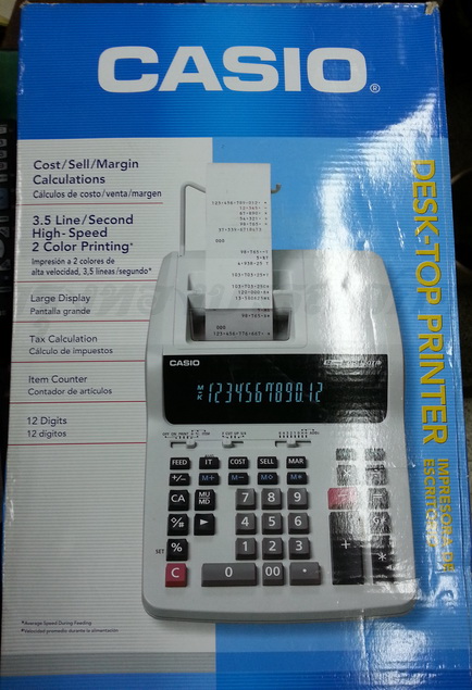 ขายเครื่องคิดเลข คาสิโอ้ DR-120TM ราคาถูก ขายตัดสตอค รูปที่ 2