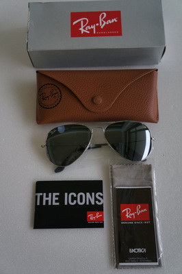 แว่นกันแดด Rayban 3025 ปรอทเงิน รูปที่ 1