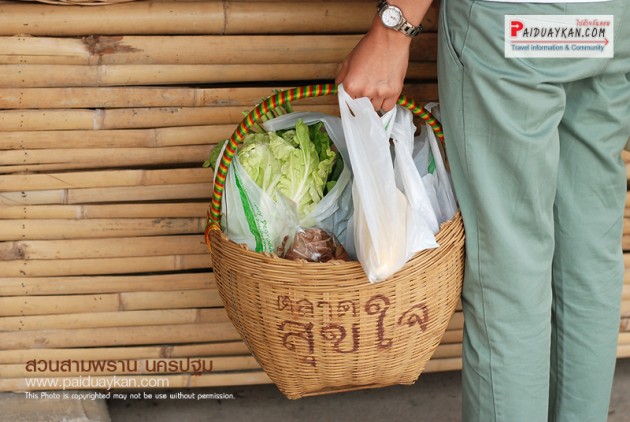 กิน เที่ยว นครปฐม เดินตลาดสุขใจ สวนสามพราน เสาร์อาทิตย์   รูปที่ 2