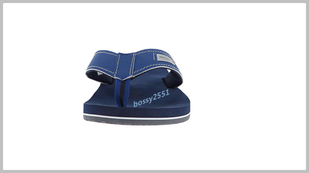 รองเท้าแตะผู้ชายแบรนด์ดัง New Balance Heritage Thong Color: Navy รูปที่ 6